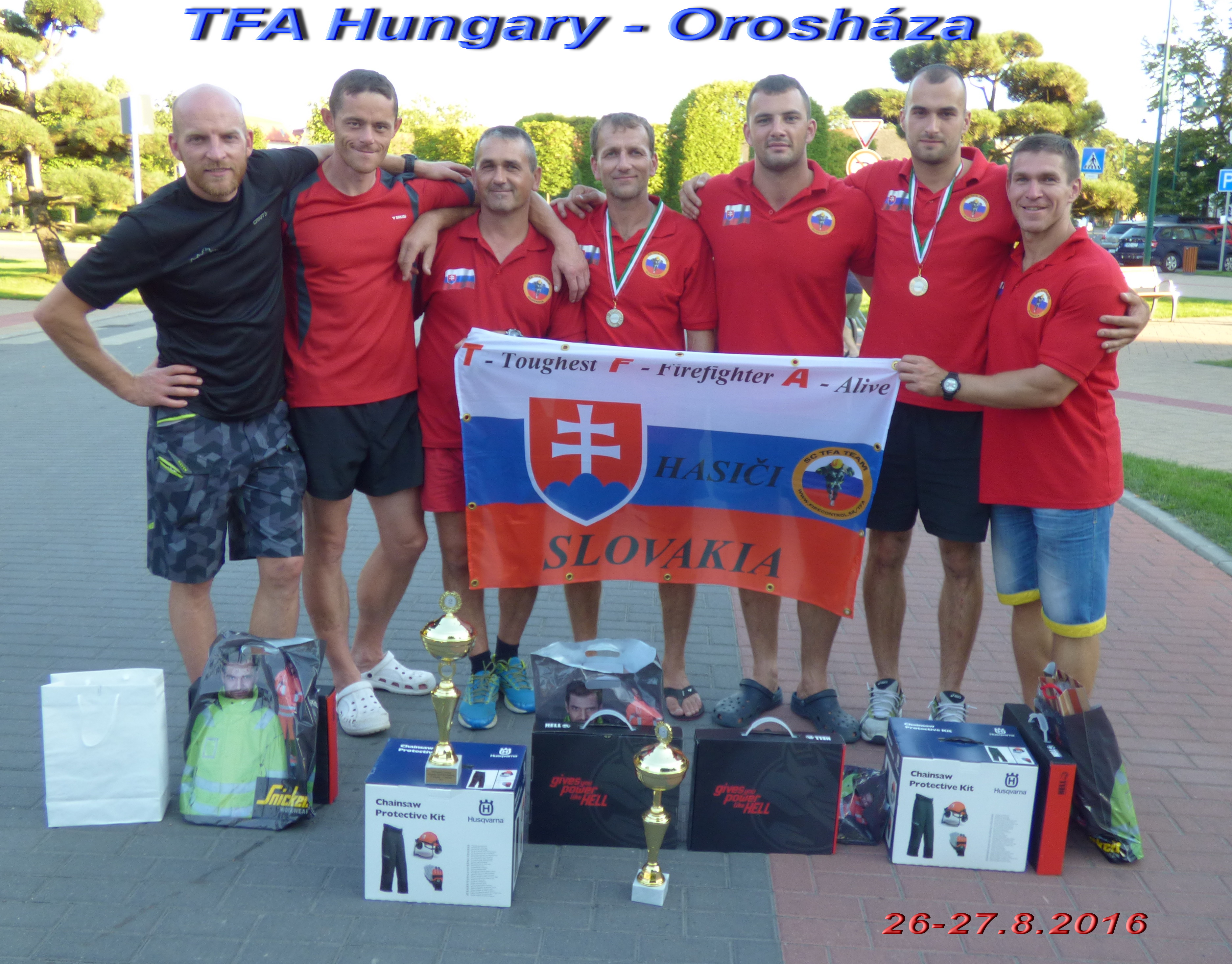 1 - Slovenskí hasiči bodovali na TFA Hungary – Orosháza 2016