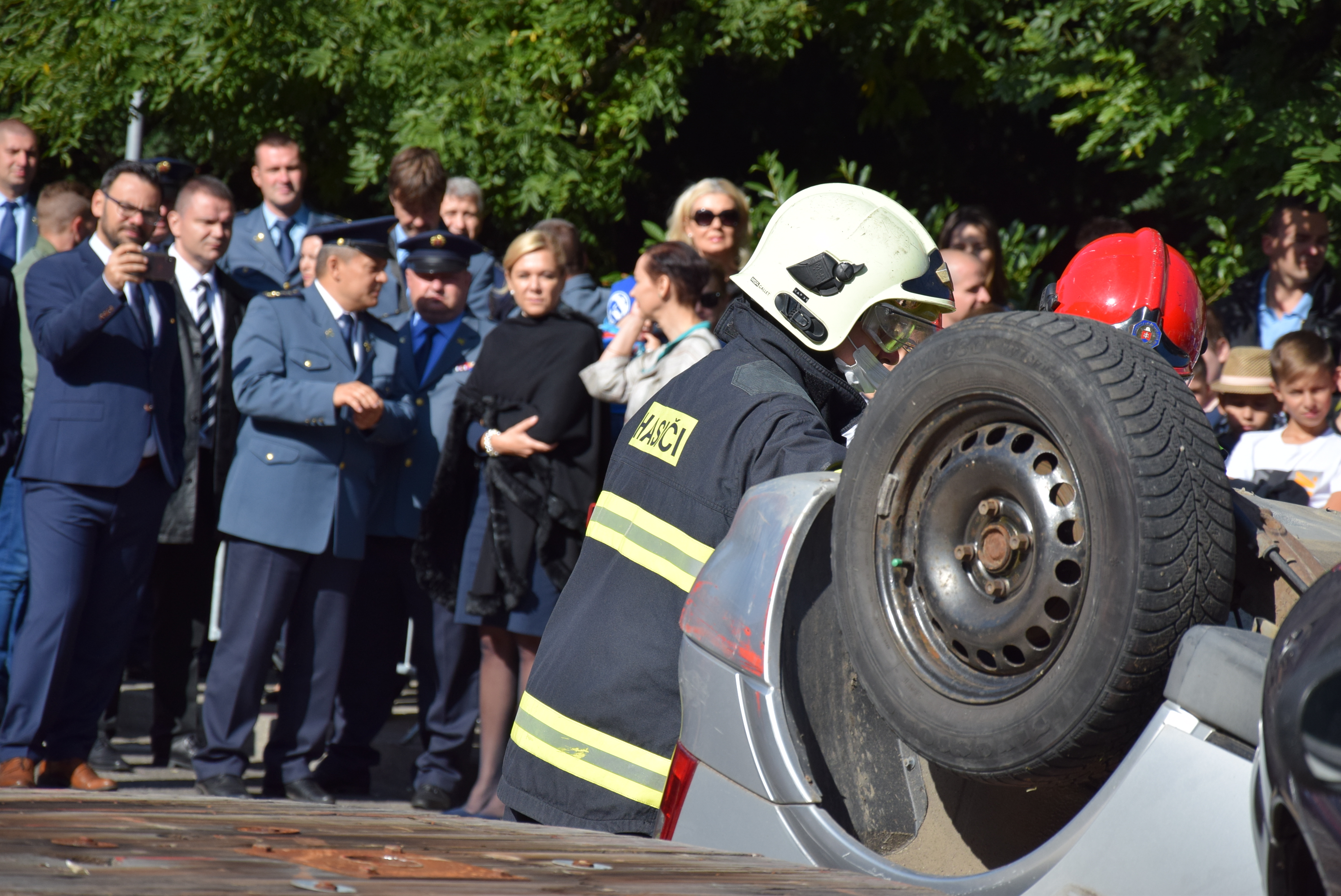 Na Majstrovstvách SR vo vyslobodzovaní zranených osôb z havarovaných vozidiel sa zatiaľ predviedli hasiči z Košíc, Galanty a Kežmarku