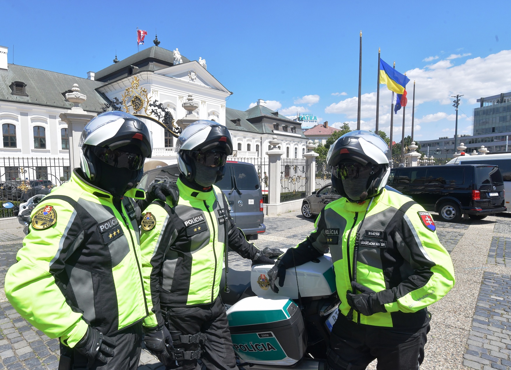 Bezpečnostné opatrenia počas návštevy V. Zelenského v Bratislave