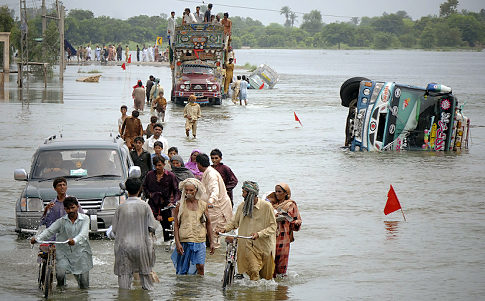 Záplavy v Pakistane