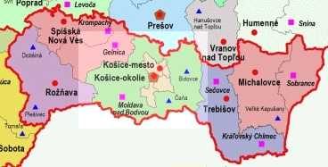 Mapka územného obvodu