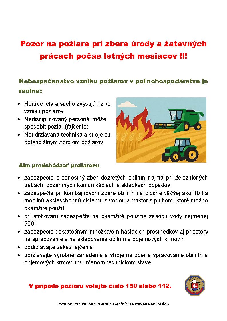 Trenčín plagát_úroda