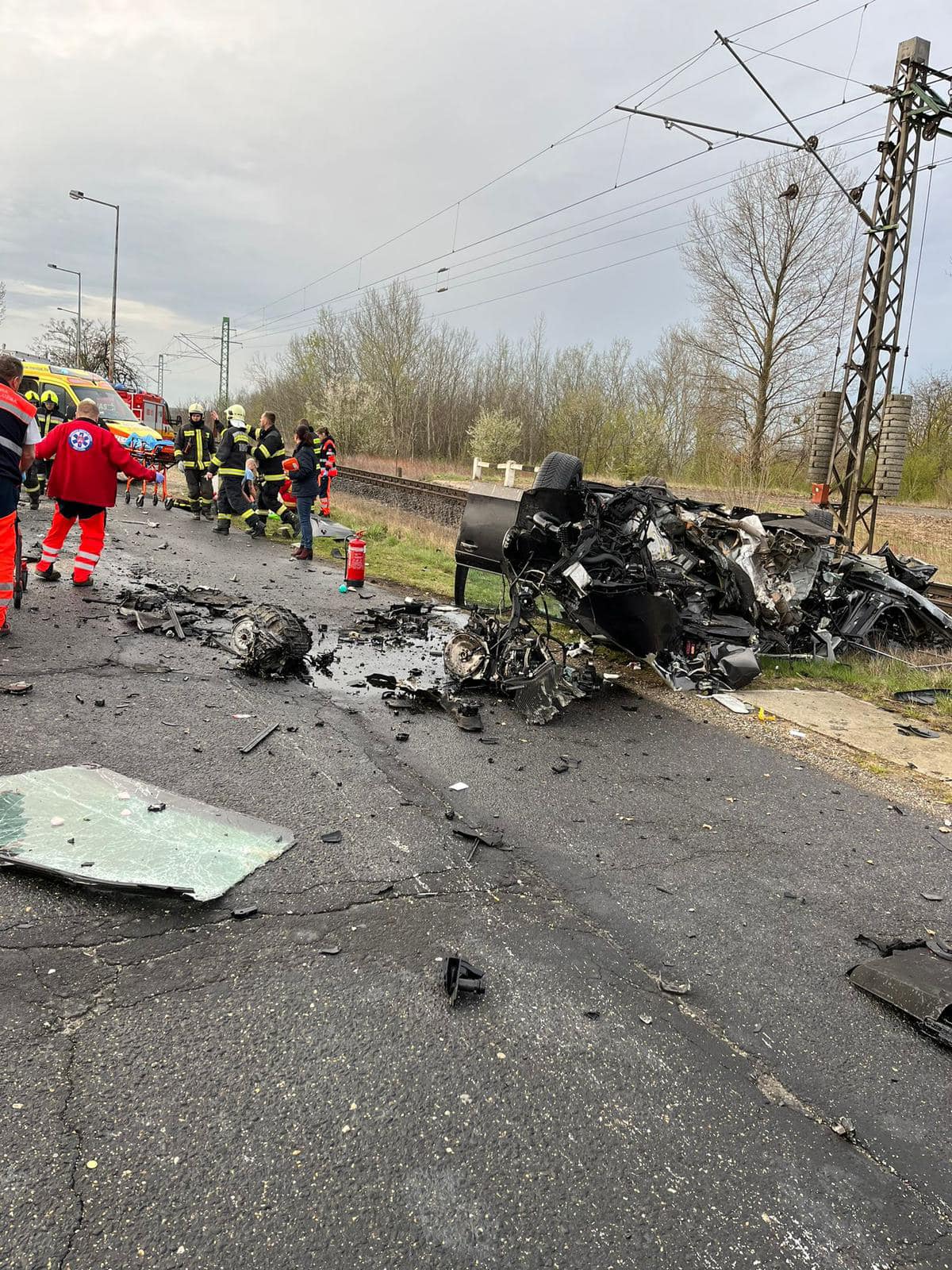 Dopravná nehoda pri hraničnom priechode Čunovo - Rajka