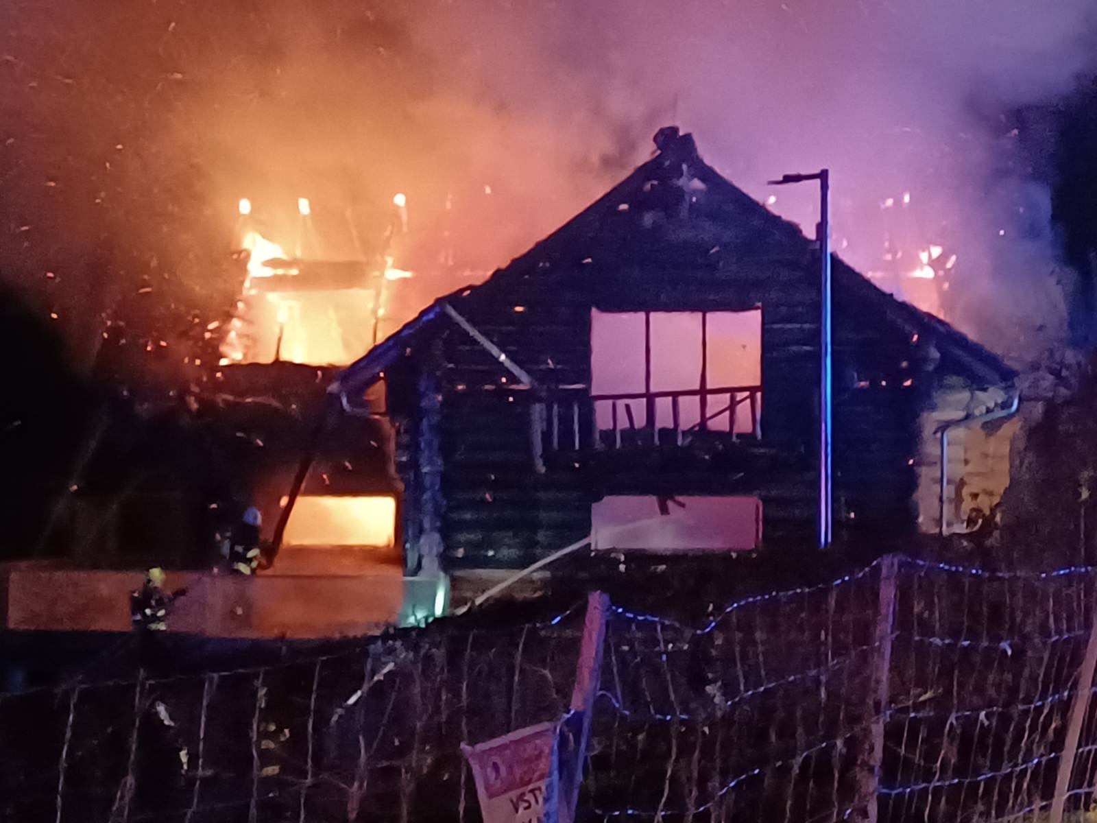 Požiar rodinného domu, Budmerice