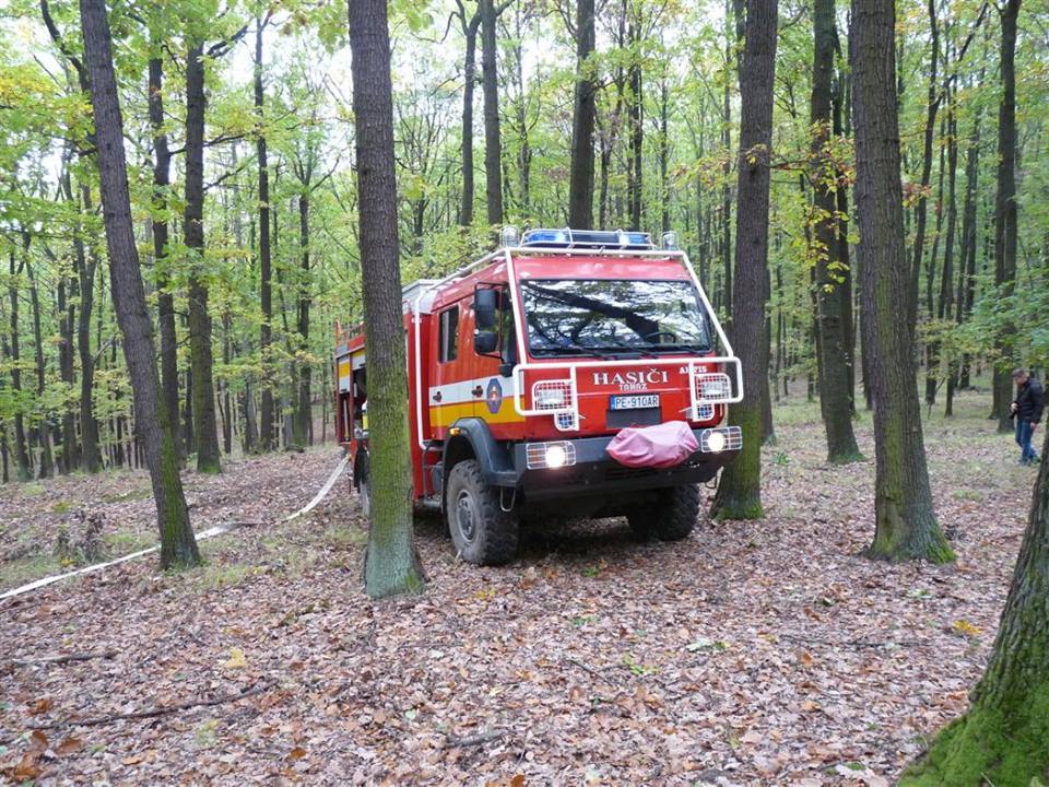 04 - Taktické cvičenie zamerané na likvidáciu lesného požiaru