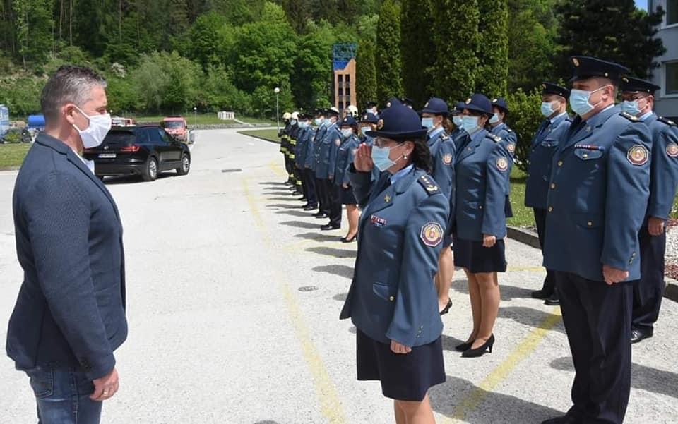 01 - Minister vnútra návštívil aj SŠPO MV SR v Žiline