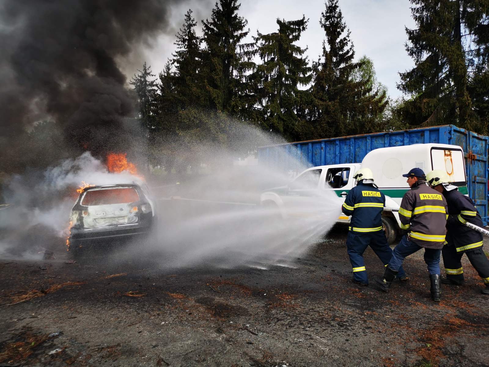 01 - Výcvik vo VC HaZZ Lešť absolvovali ďalší dobrovoľní hasiči