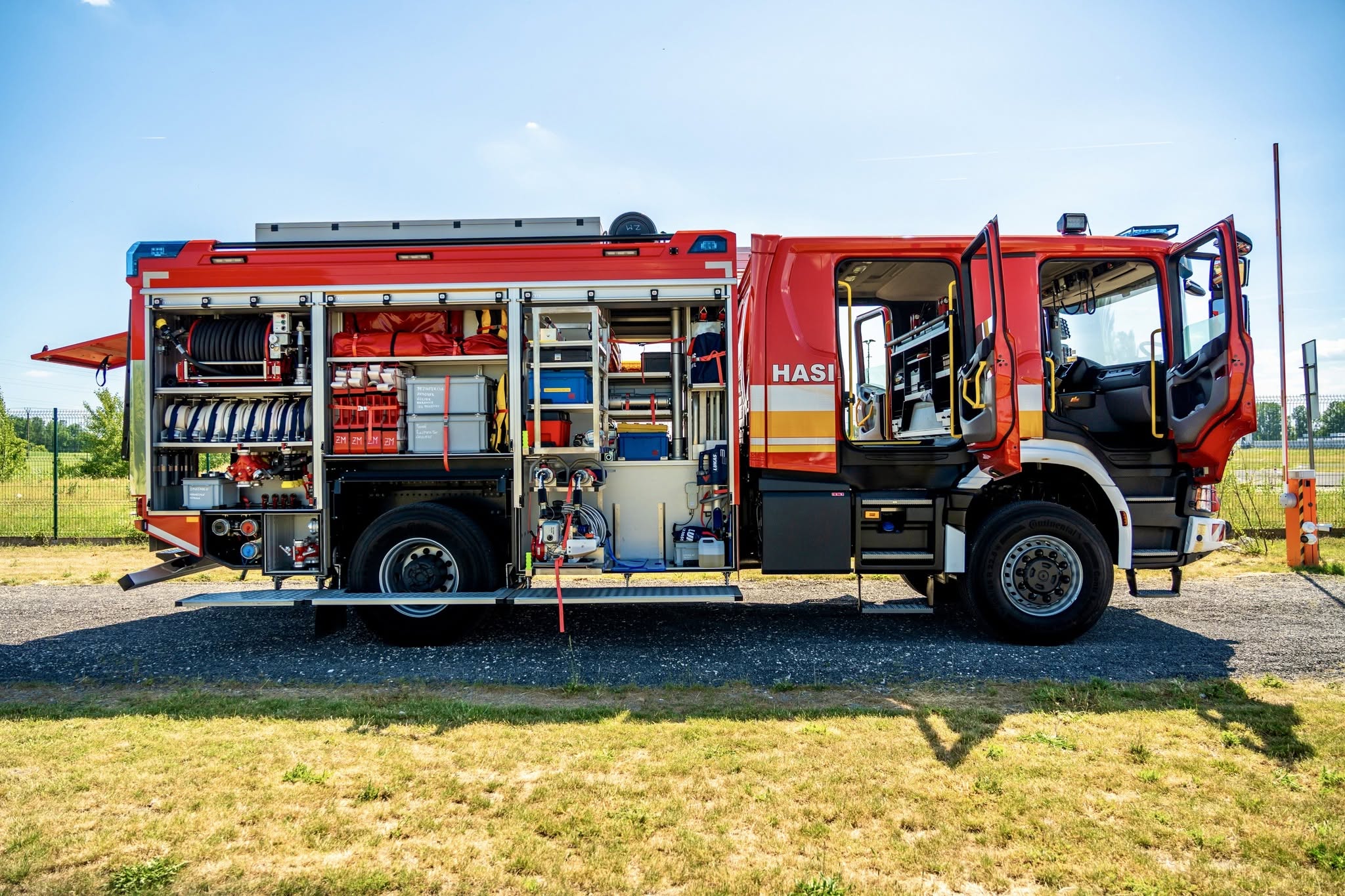 Hasičské vozidlo AHZS 1B Scania 4x4