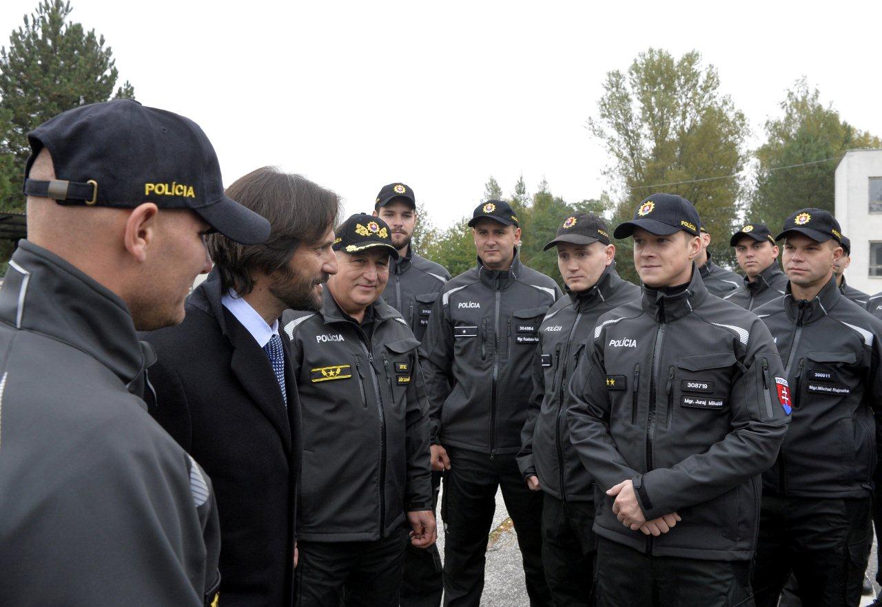 Rozlúčka s policajtami odchádzajúcimi chránť bulharsko-turecké hranice