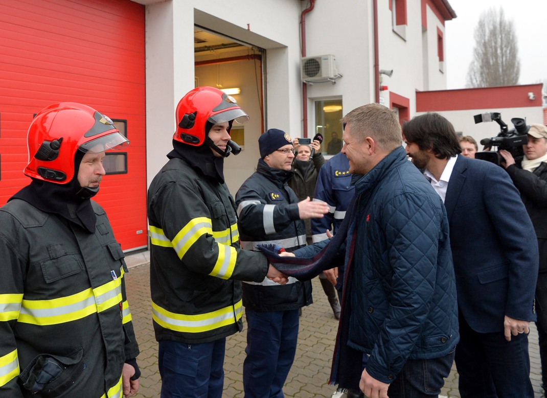Na hasičskej stanici v Piešťanoch