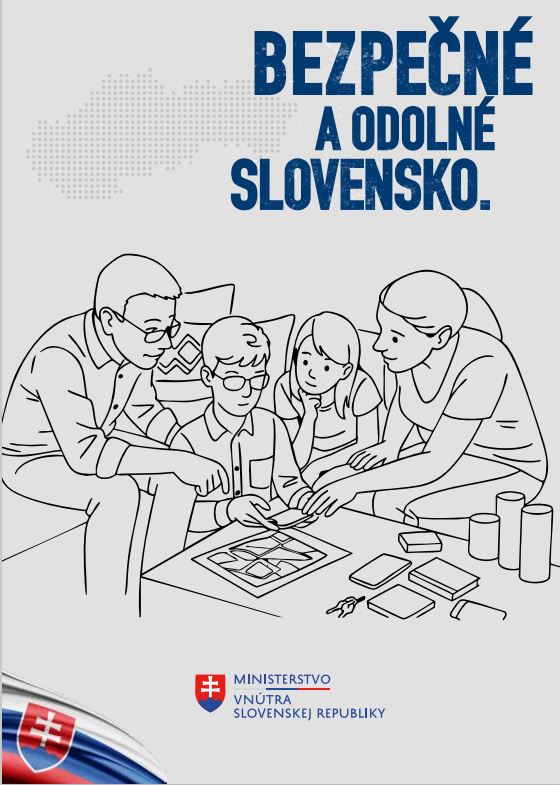Bezpečné a odolné Slovensko - ilustračný obrázok