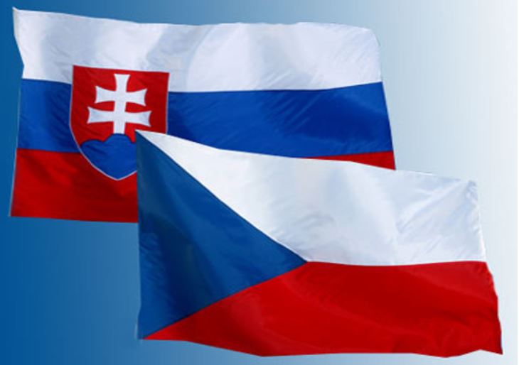vlajky SR a ČR