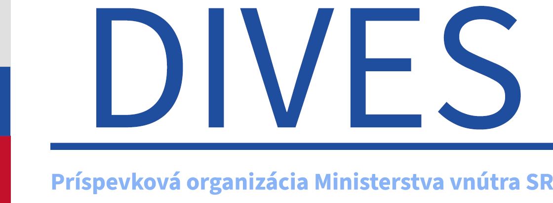 Logo príspevkovej organizácie MV SR DIVES
