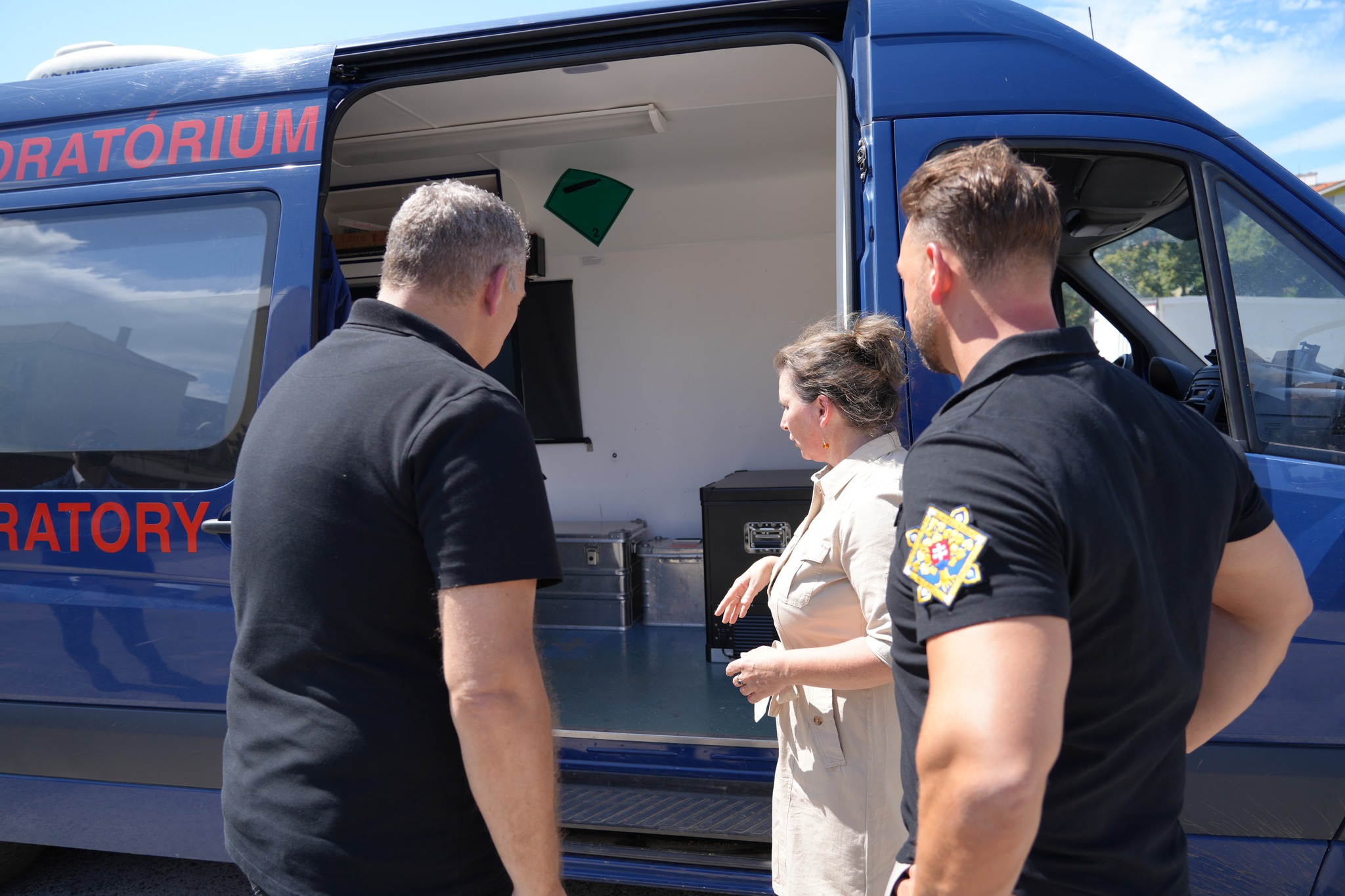 Nové vozidlo slúžiace kontrolnému chemickému laboratóriu