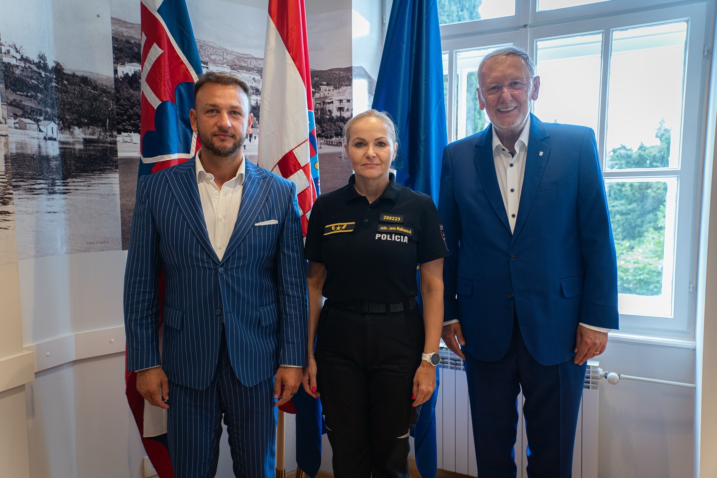 Pracovná cesta ministra vnútra v Chorvátsku