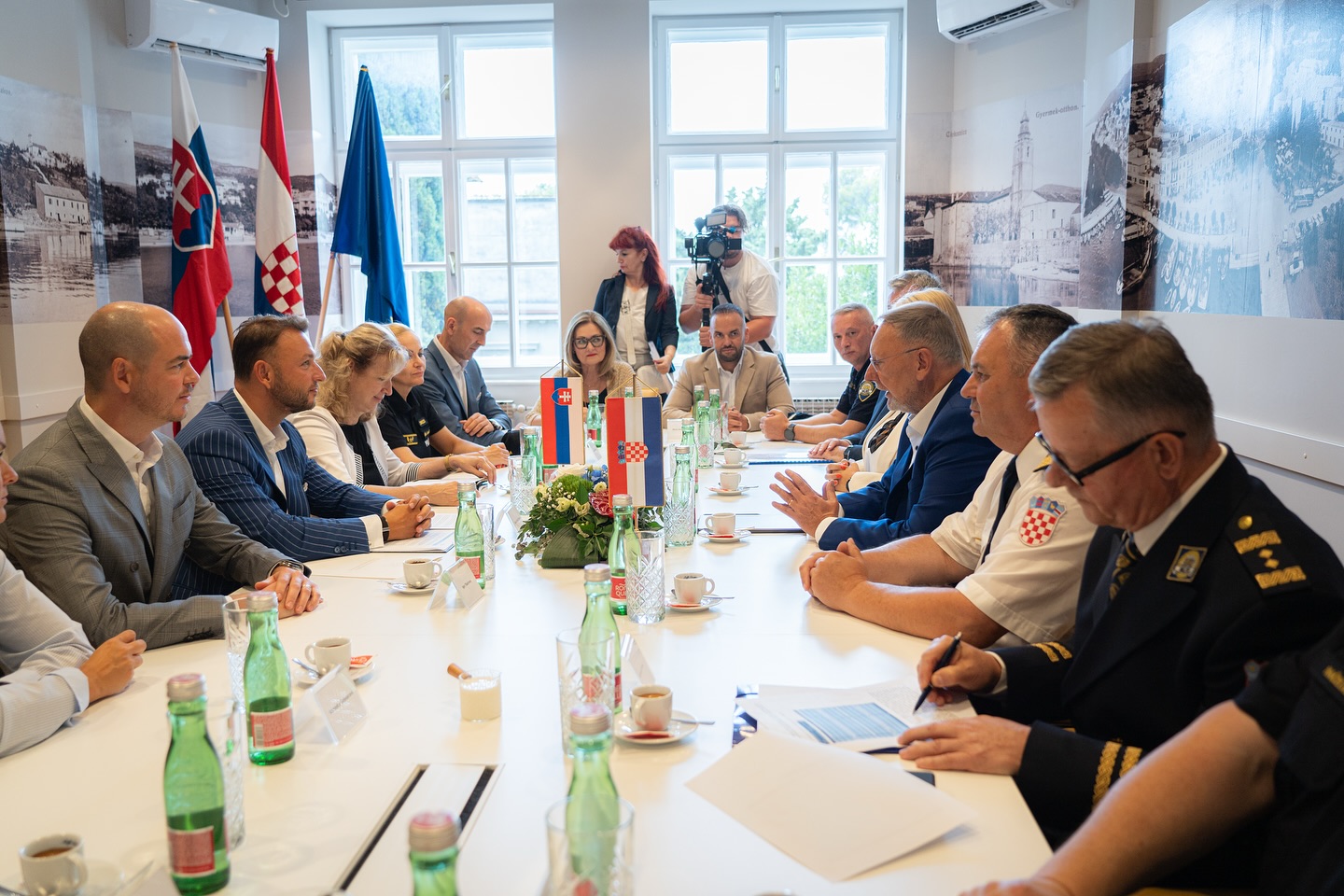 Pracovná cesta ministra vnútra v Chorvátsku