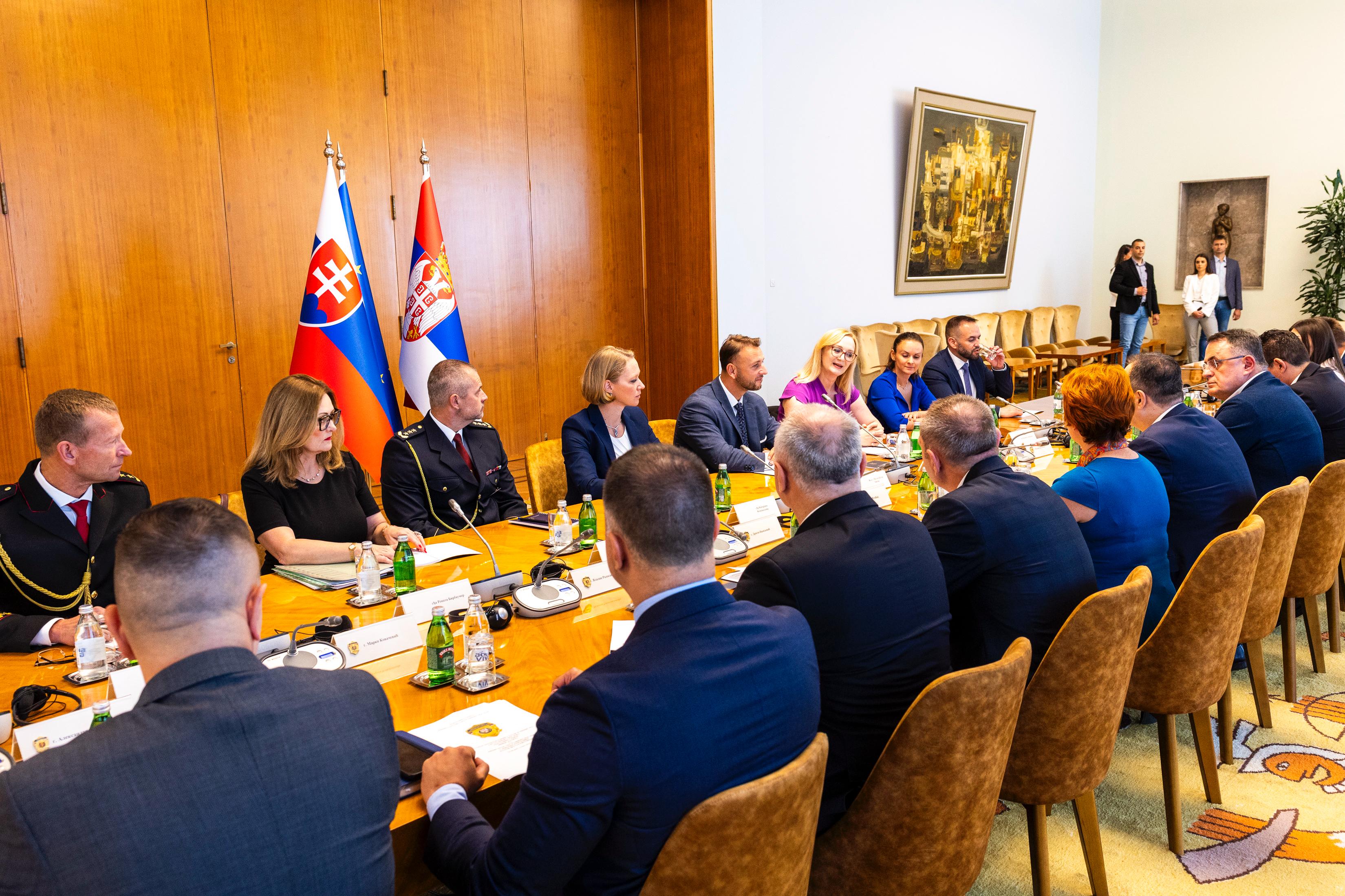 Pracovné rokovanie delegácií