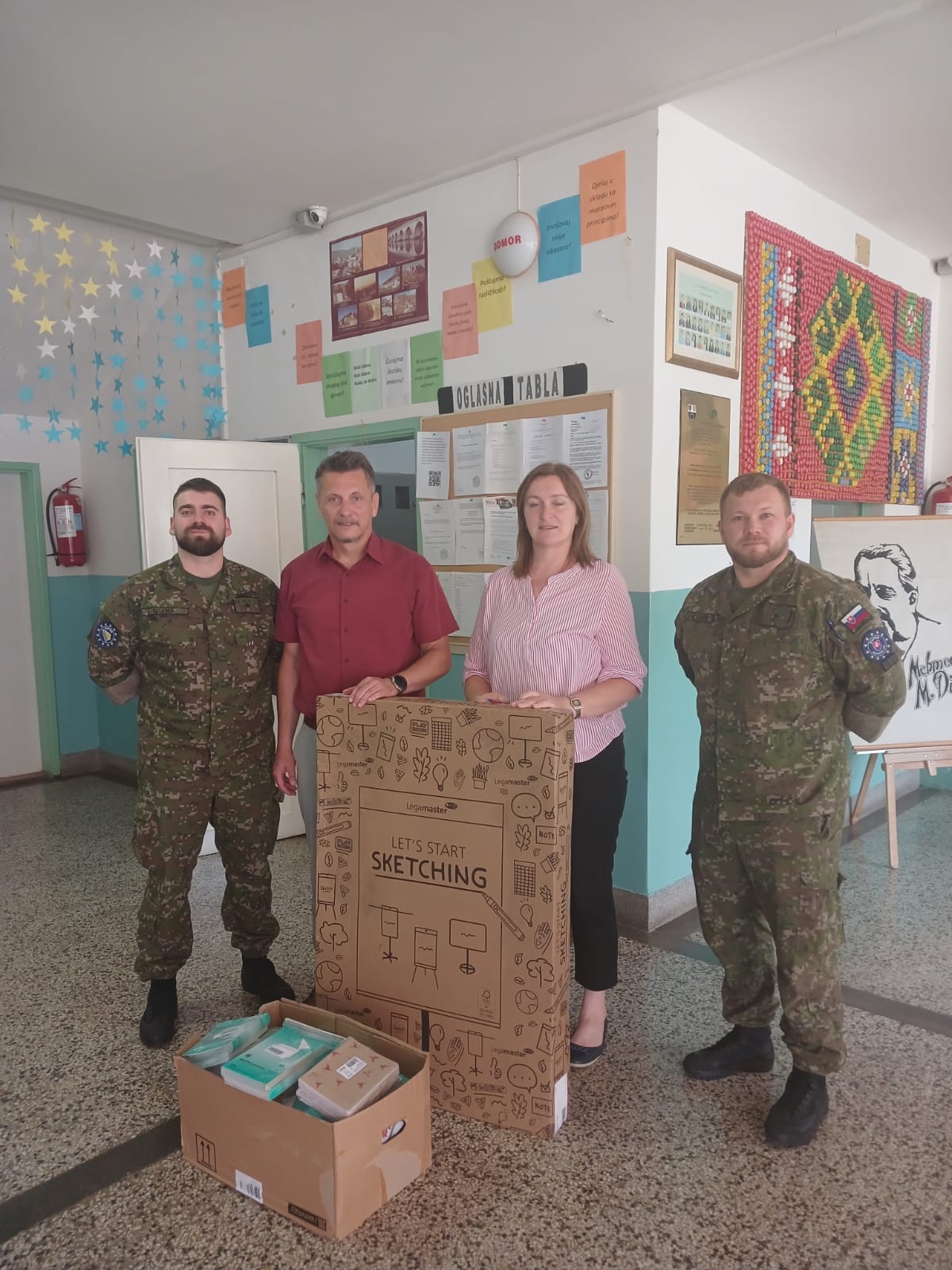 Odovzdanie humanitárnej pomoci