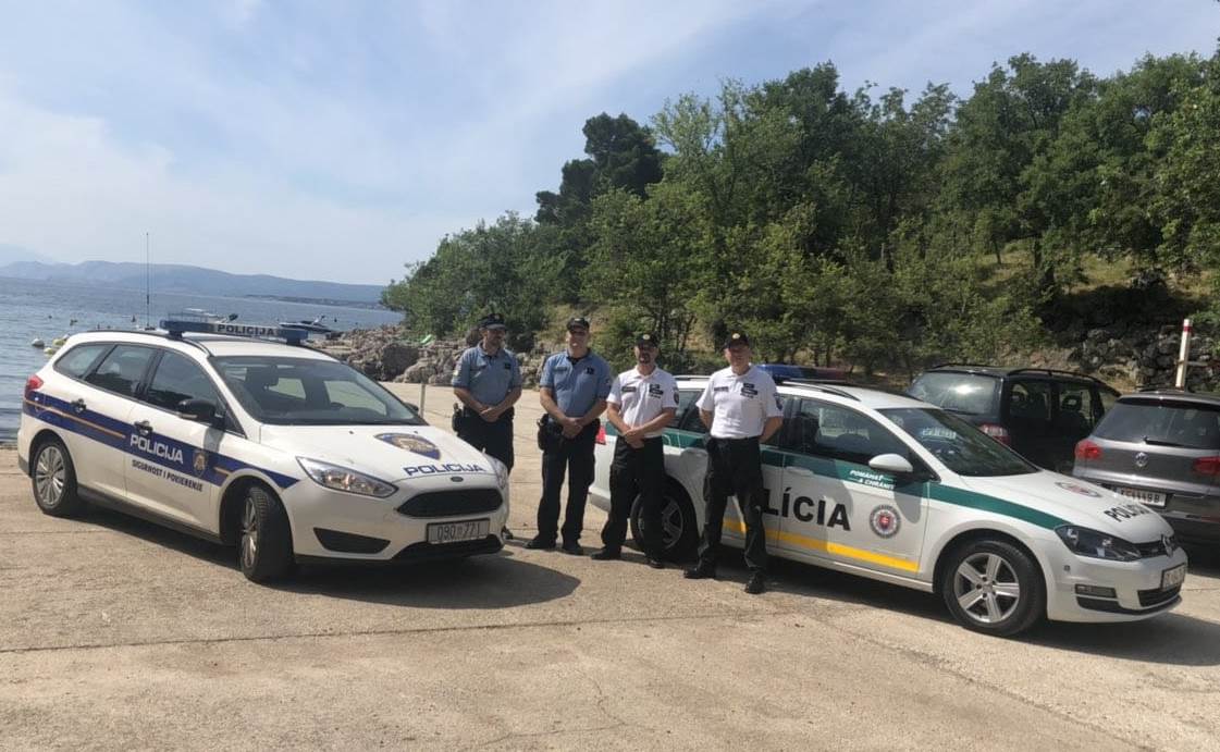 Slovensko-chorvátska policajná hliadka