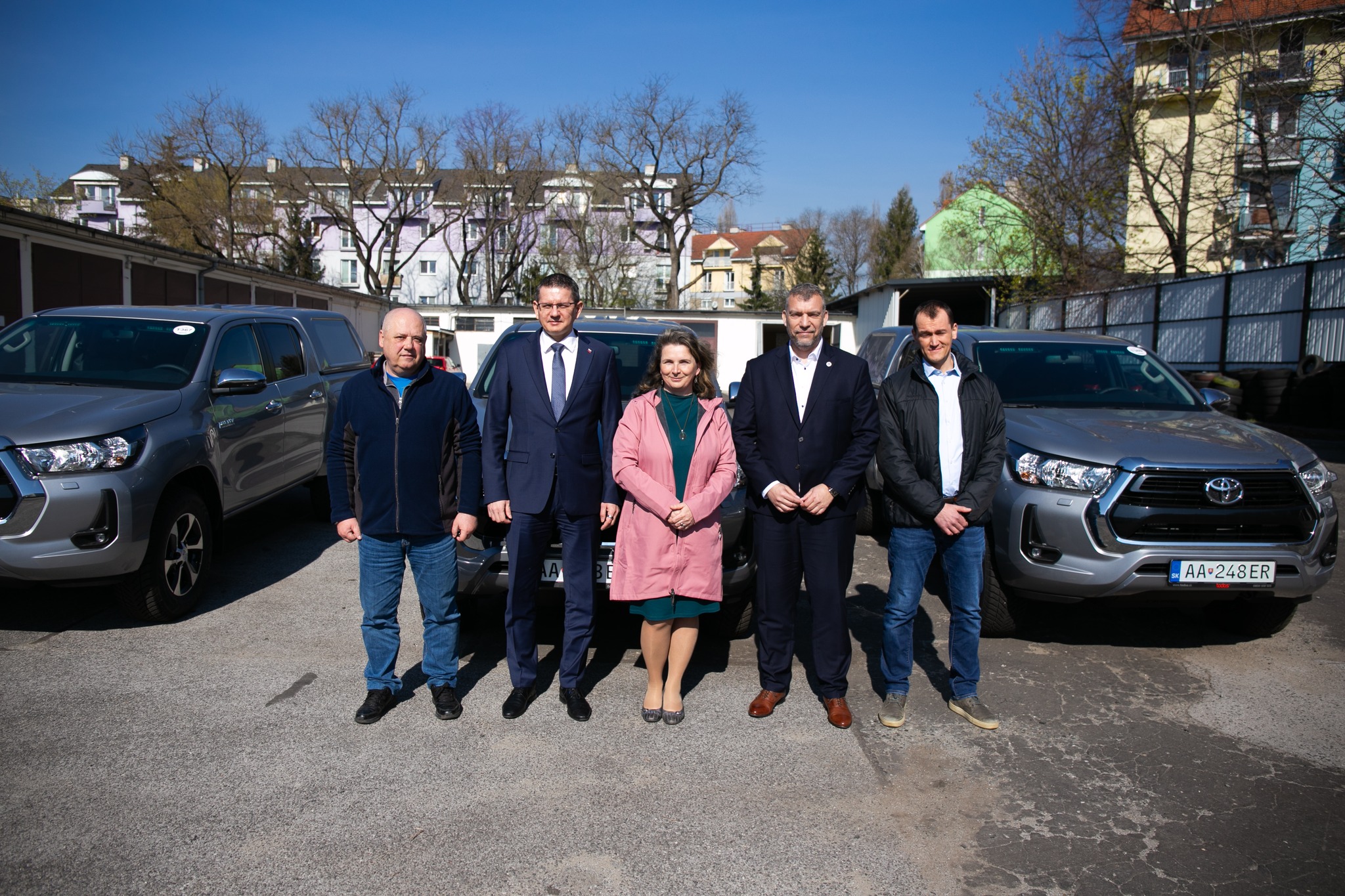 Odovzdanie vozidiel Odovzdanie vozidiel