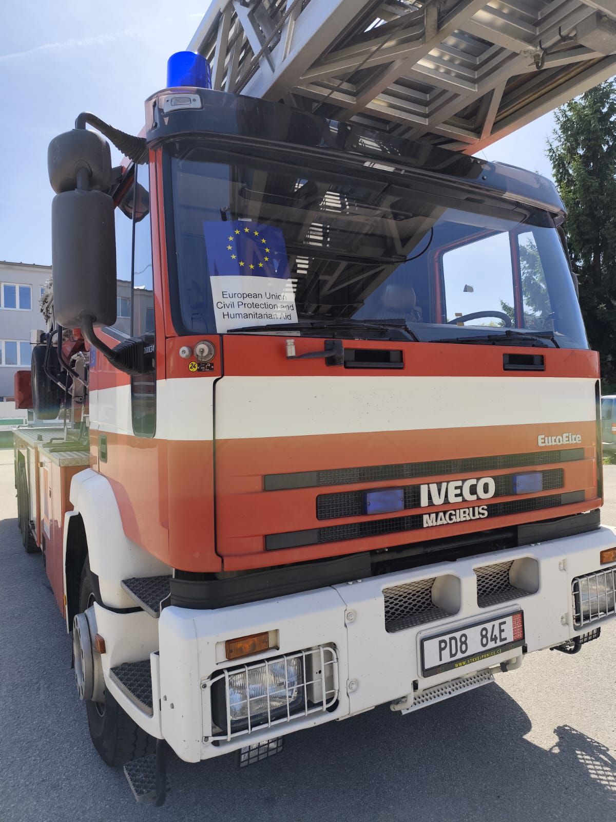 Vozidlo Iveco Magirus