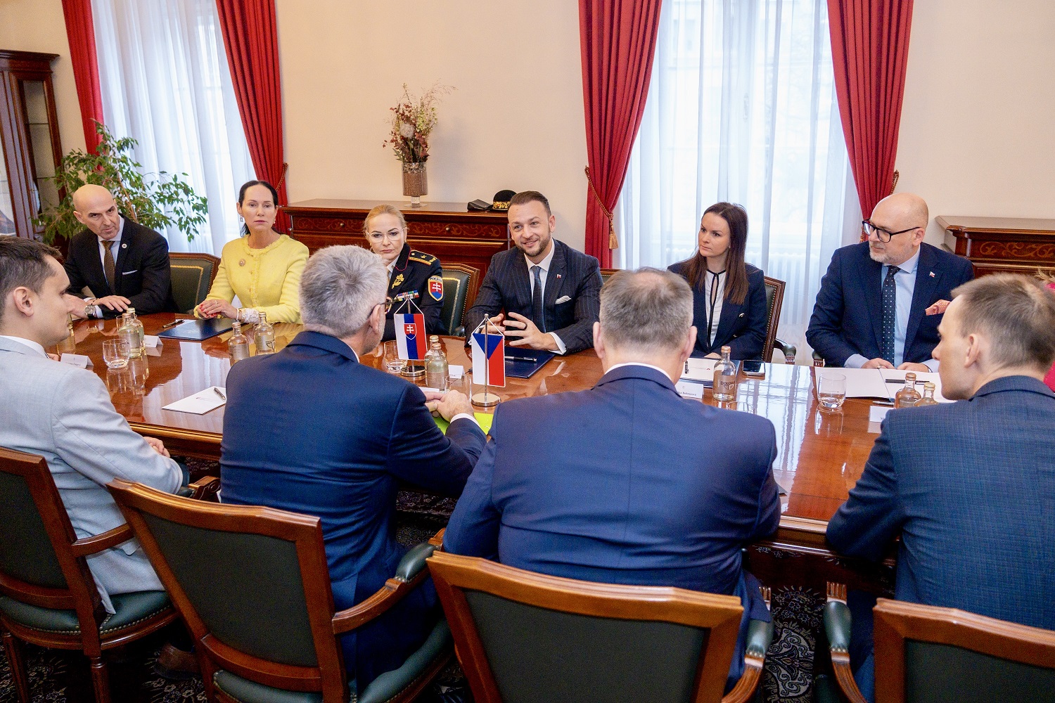 Rokovanie českej a slovenskej delegácie