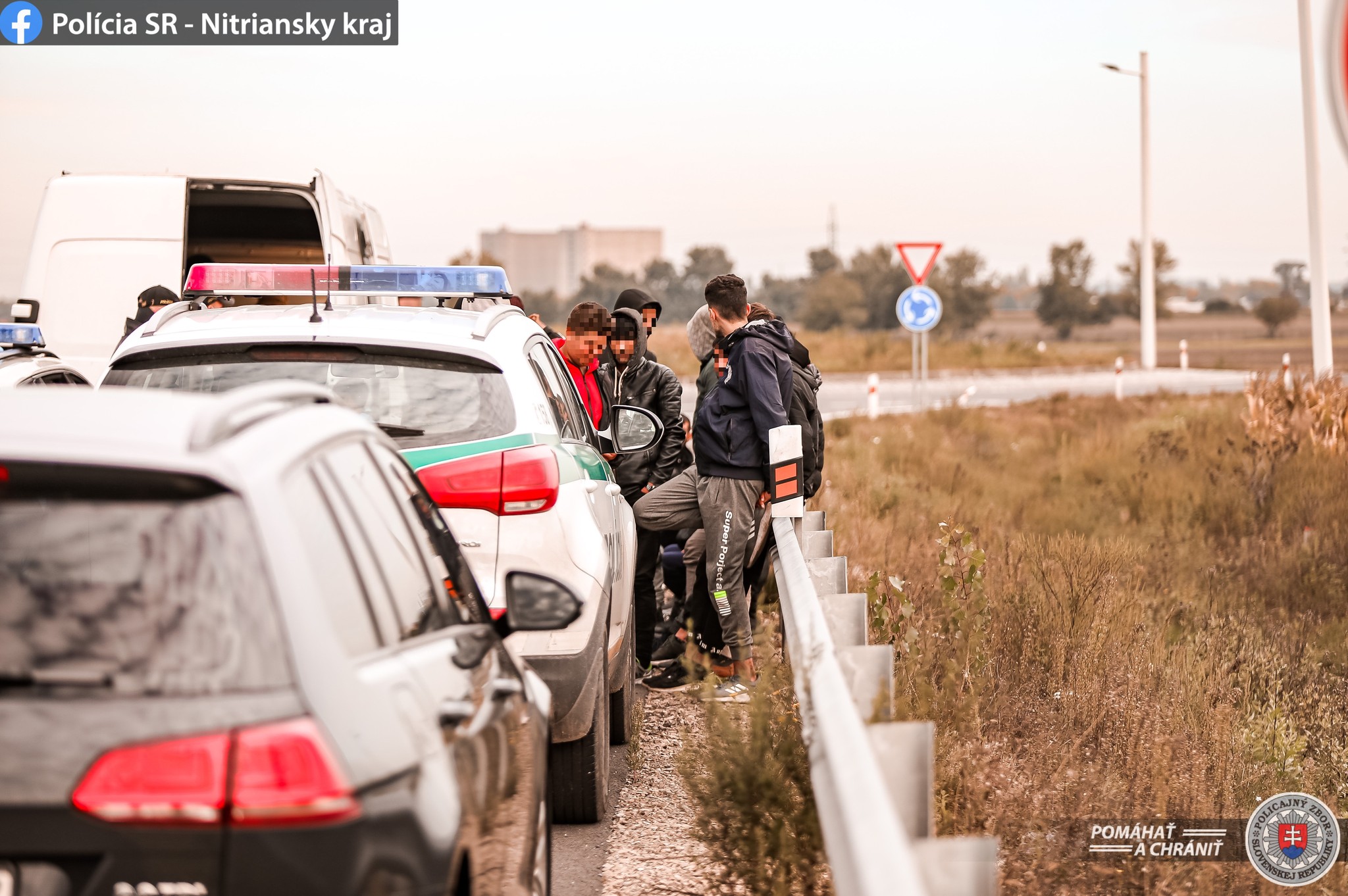 Migranti zadržaní nitrianskou políciou