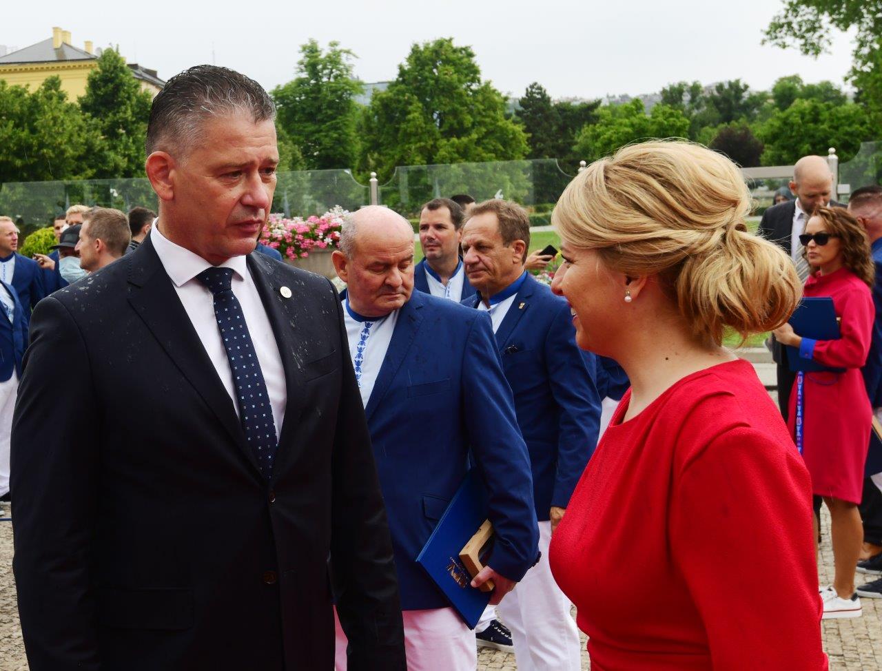 Minister Mikulec s prezidentkou Zuzanou Čaputovou