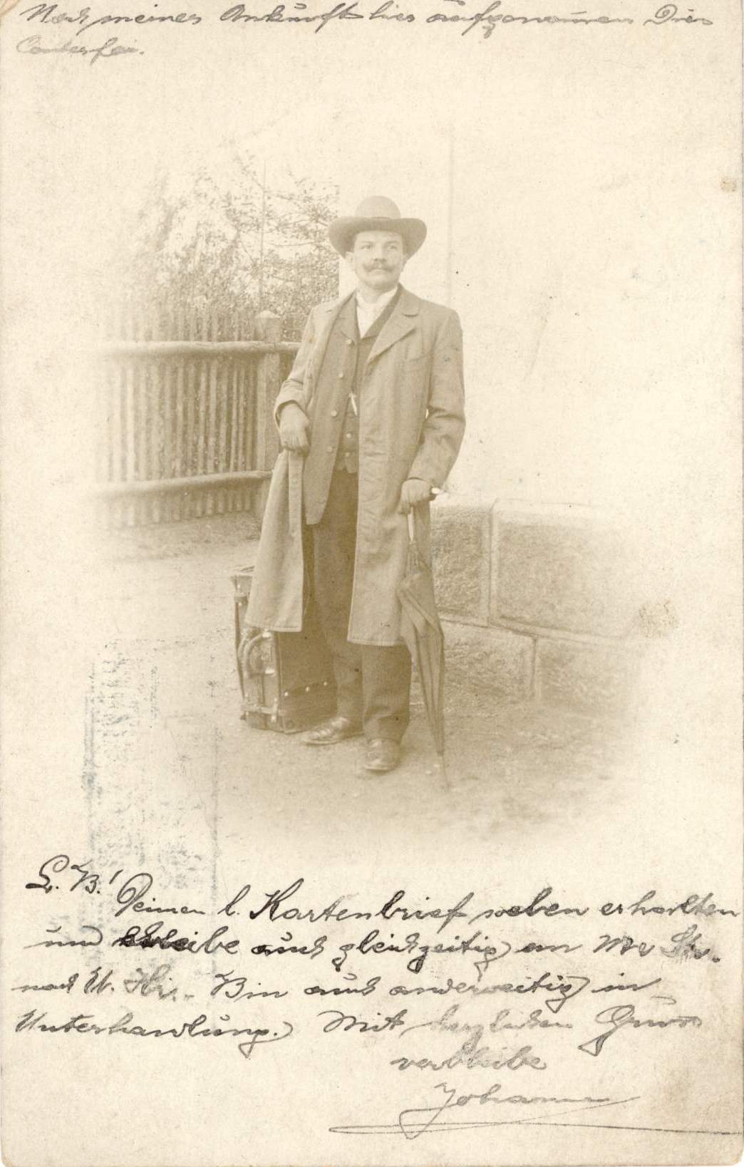 Patterman s dáždnikom