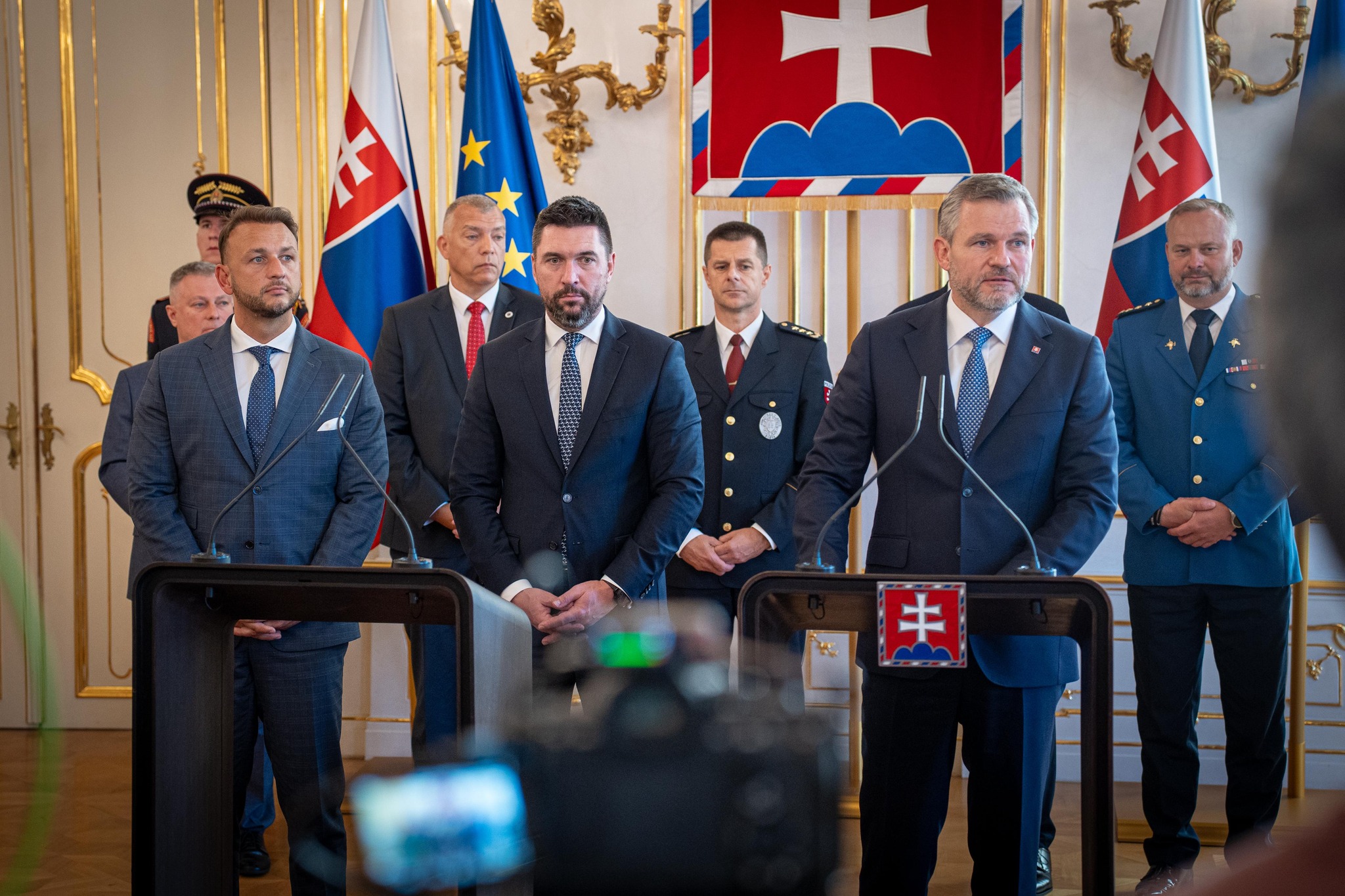 Prijatie v Prezidentskom paláci