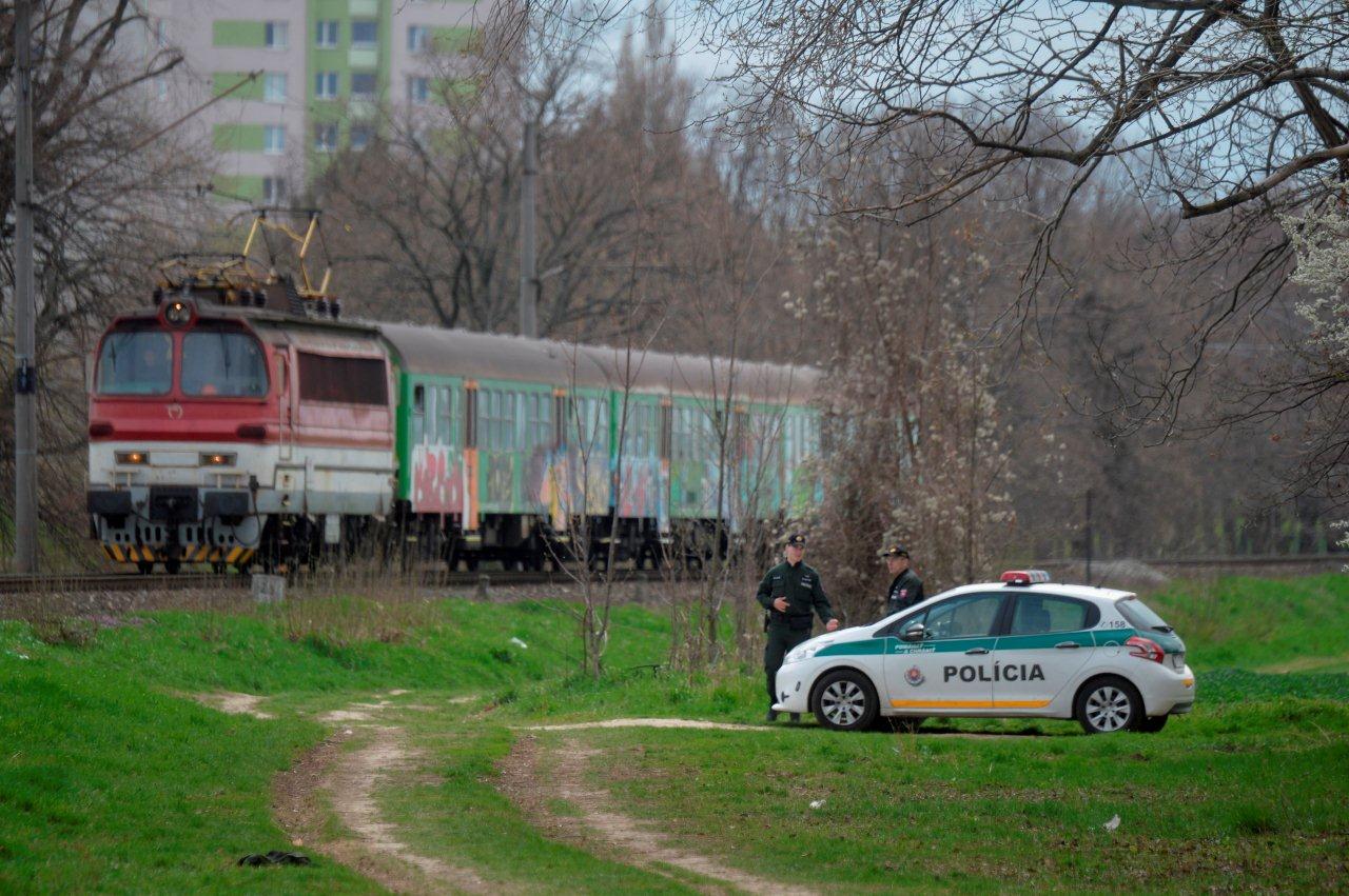 Policajti pri nelegálnych priechodoch