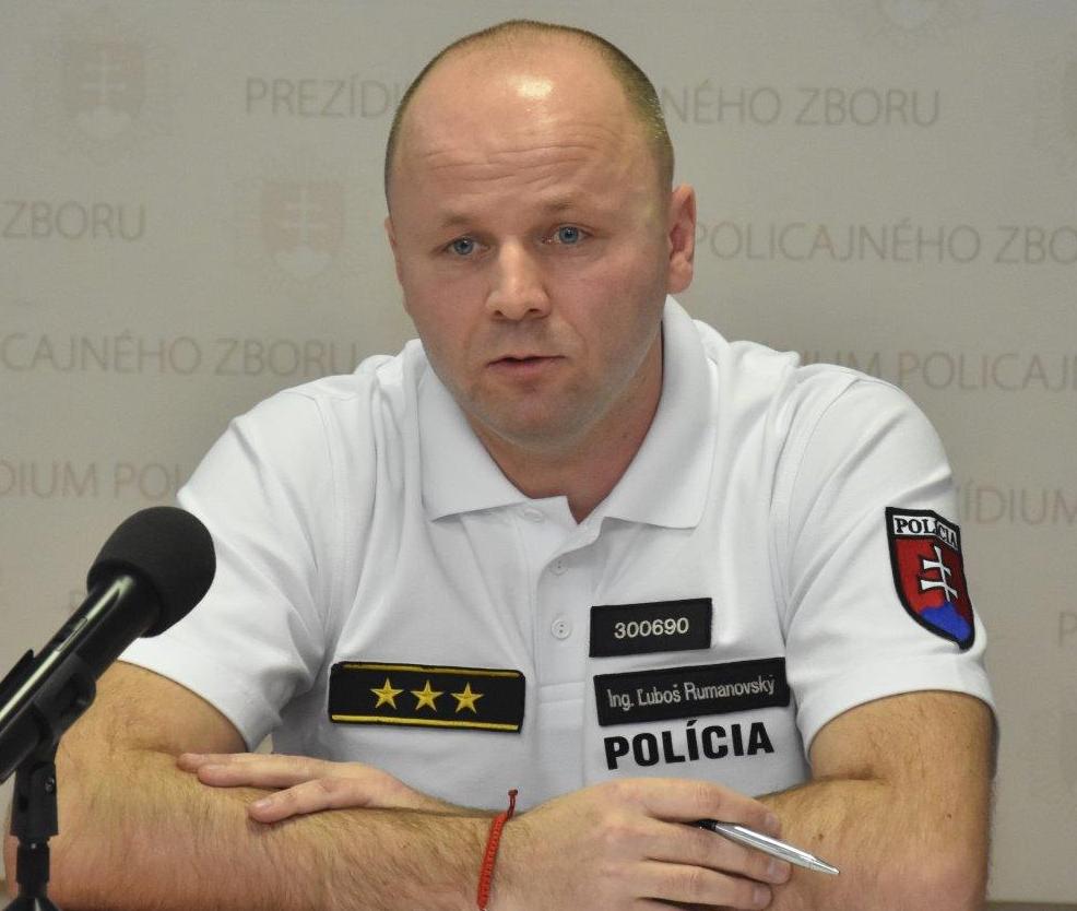 Ľuboš Rumanovský, riaditeľ odboru dopravnej polície Prezídia PZ