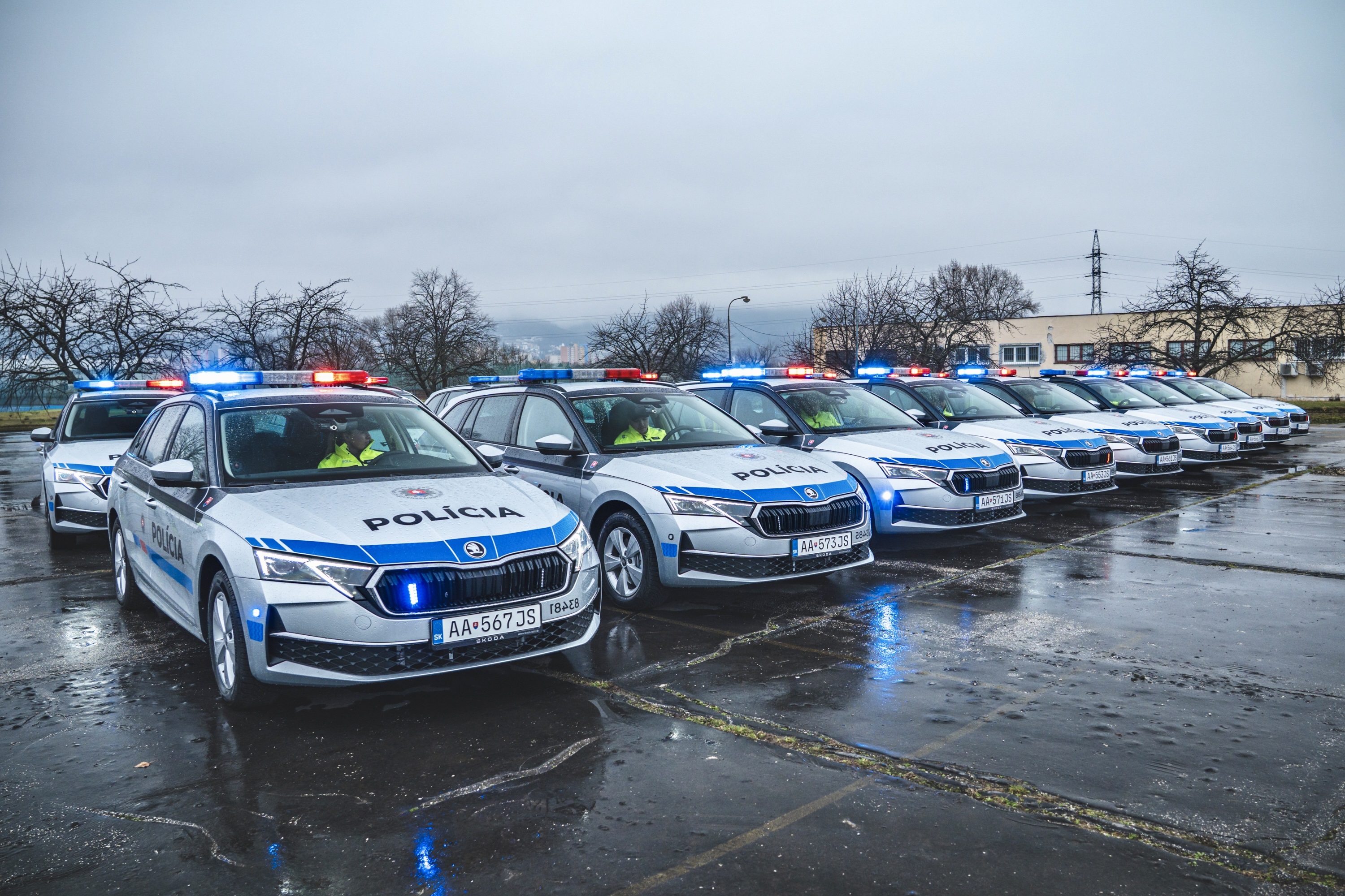 Nové služobné vozidlá Škoda Octavia Combi