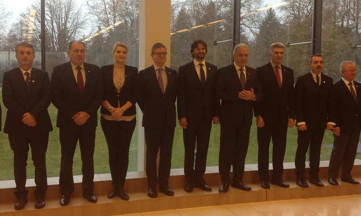 Ministri spravodlivosti a vnútra krajín EÚ a západného Balkánu v slovinskom Brde