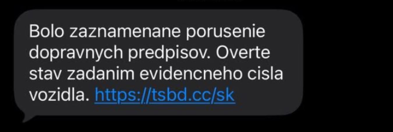  Podvodná SMS správa, ktorá sa šíri Slovenskom