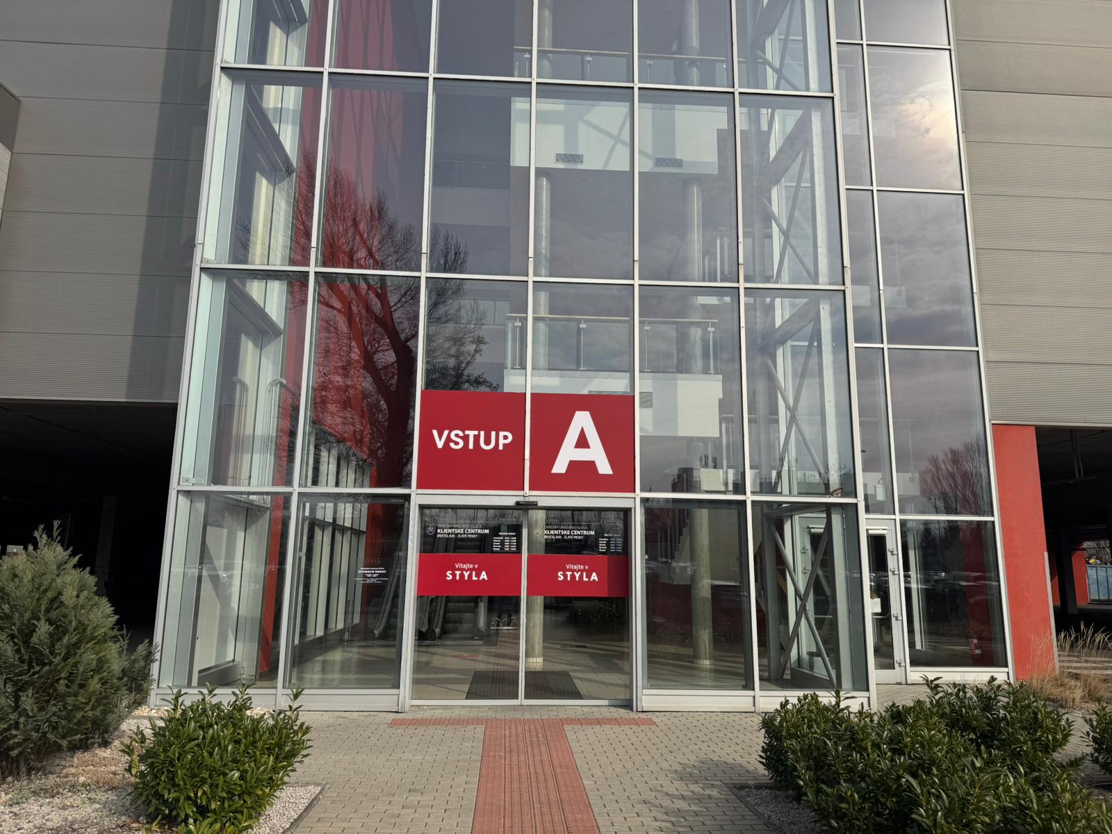 Klientske centrum  Bratislava-Zlaté Piesky