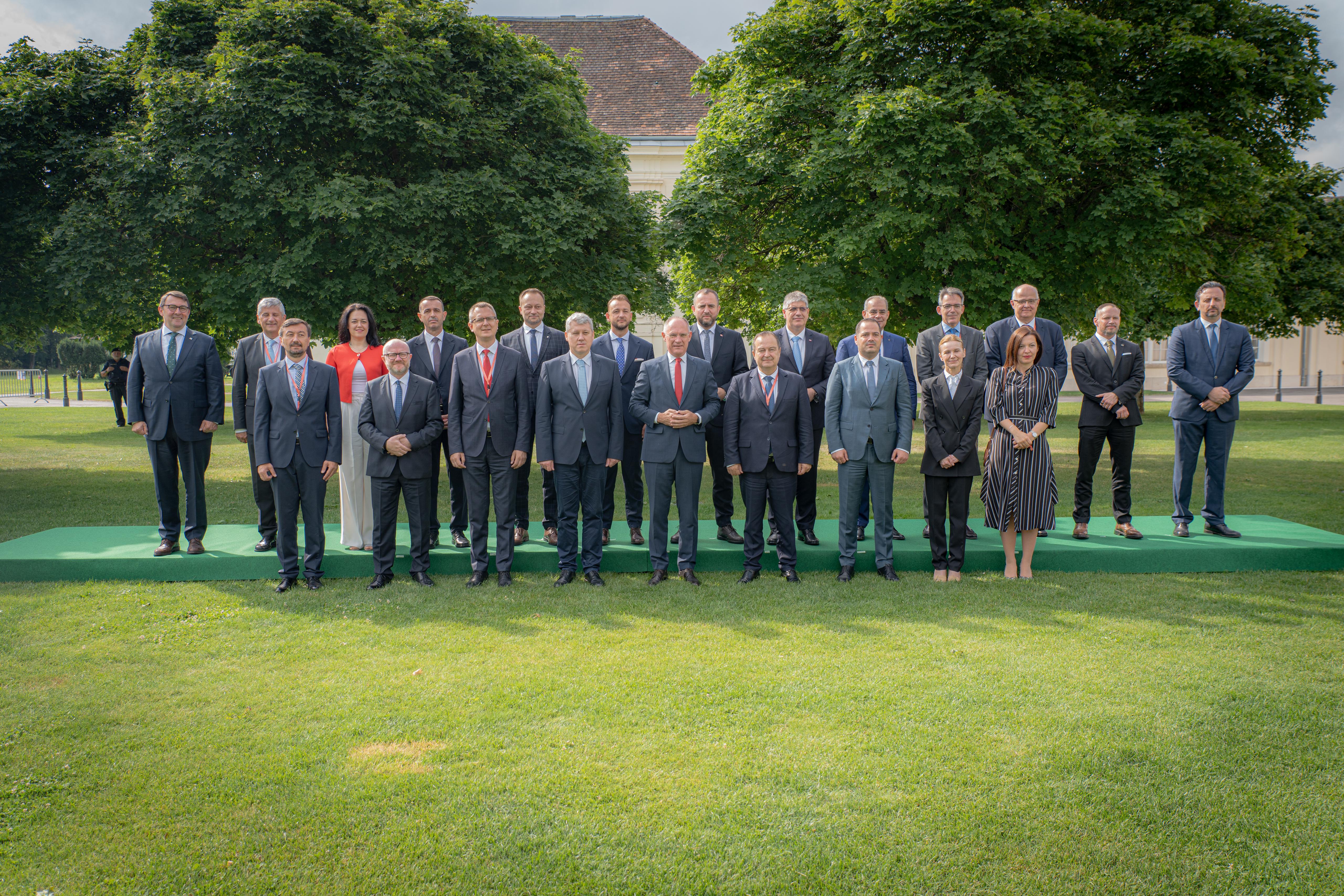 Ministerská konferencia Salzburského fóra v rakúskom Laxenbergu