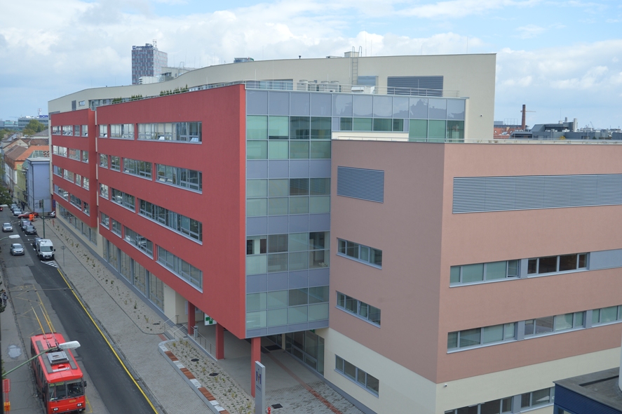 Nová budova Nemocnice Sv. Michala na Cintorínskej/Satinského ulici v Bratislave