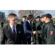 Rozlúčka s policajtmi odchádzajúcimi pomáhať chrániť slovinsko-chorvátsku hranicu - Akadémia PZ, 6. november 2015