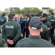 Rozlúčka s policajtmi odchádzajúcimi pomáhať chrániť maďarsko-srbskú hranicu - Akadémia PZ, 20. október 2015