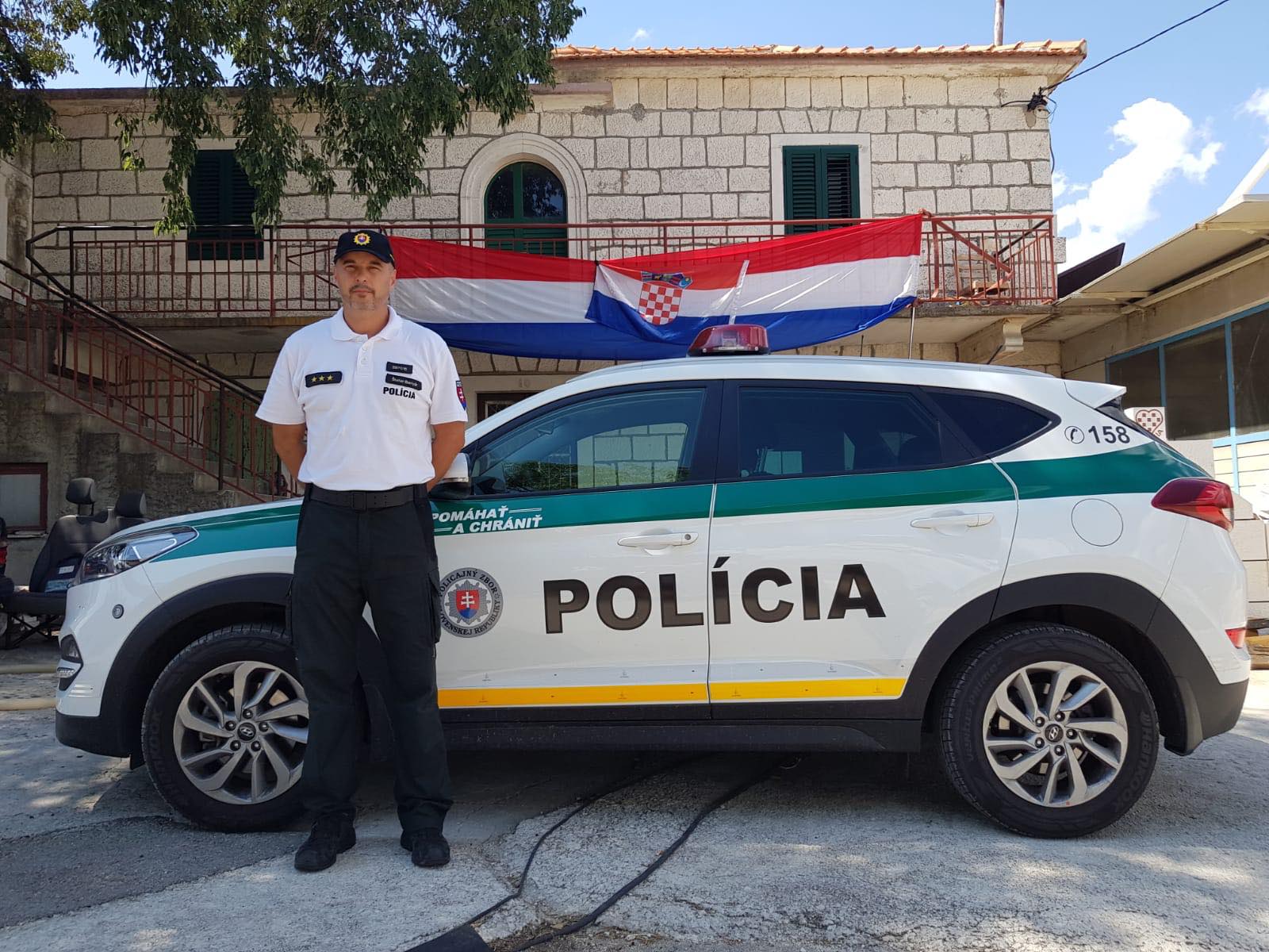 Slovenskí policajti v Chorvátsku