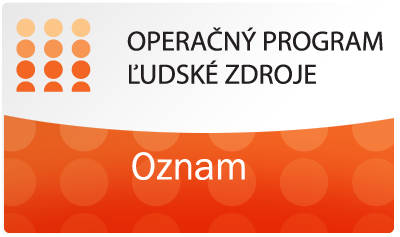 ilustrácia - oznam - Operačný program ľudské zdroje