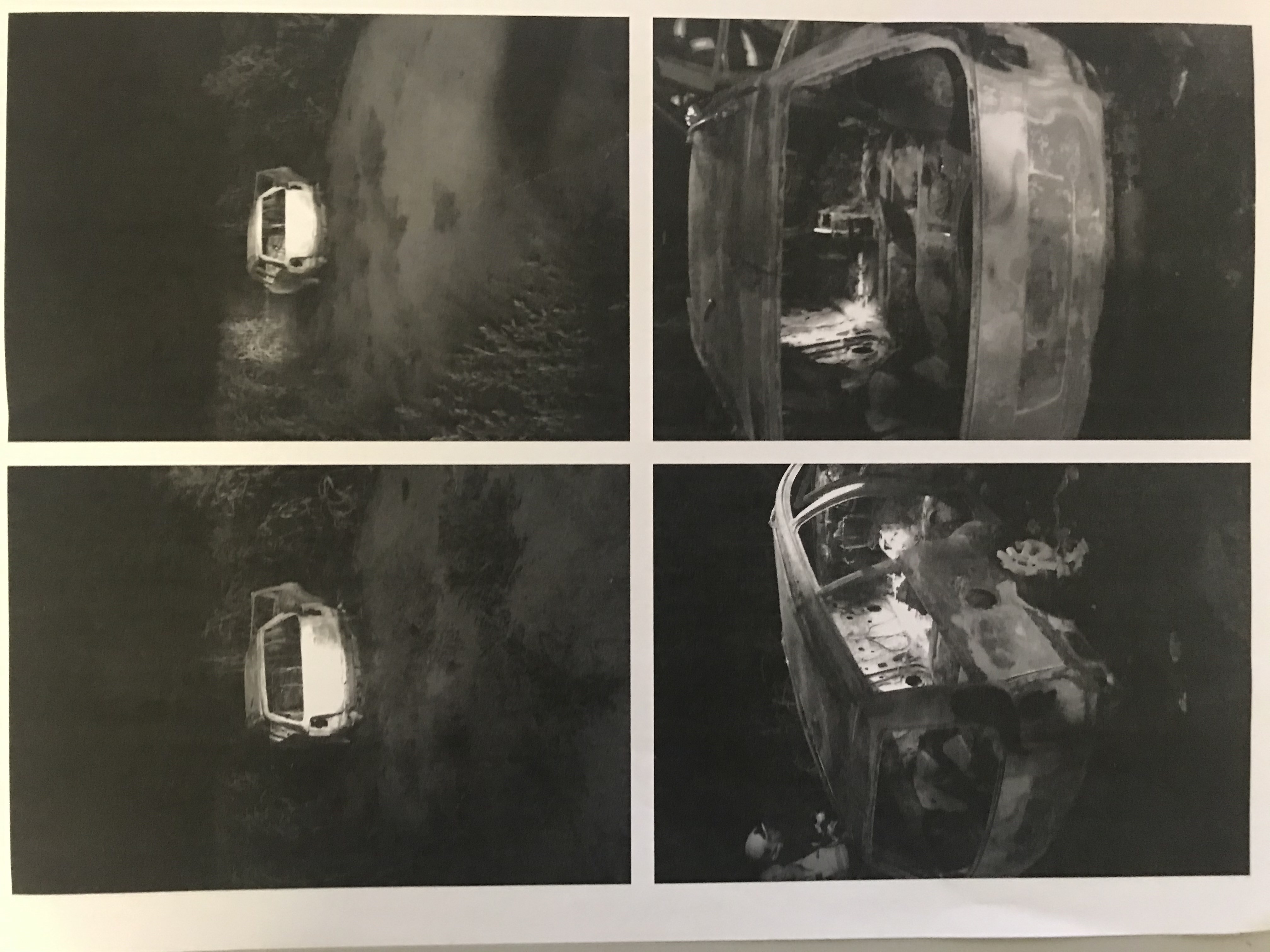 fotografie z miesta činu