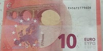 bankovka 10 EUR