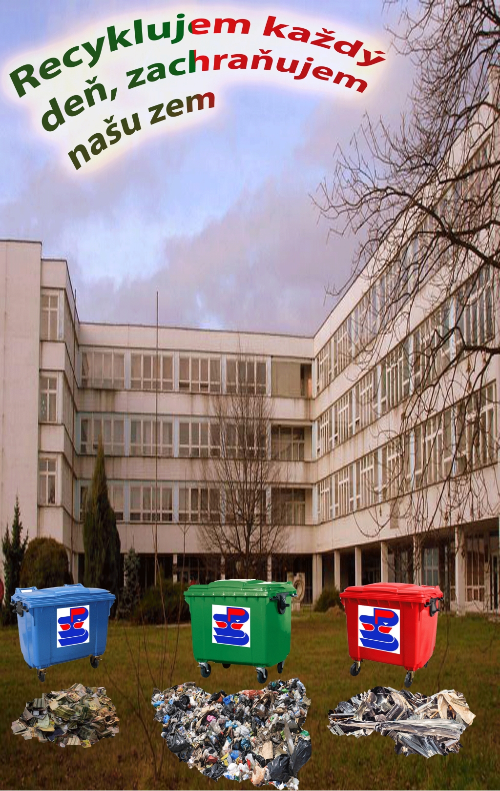 Plagát k projektu recyklácia