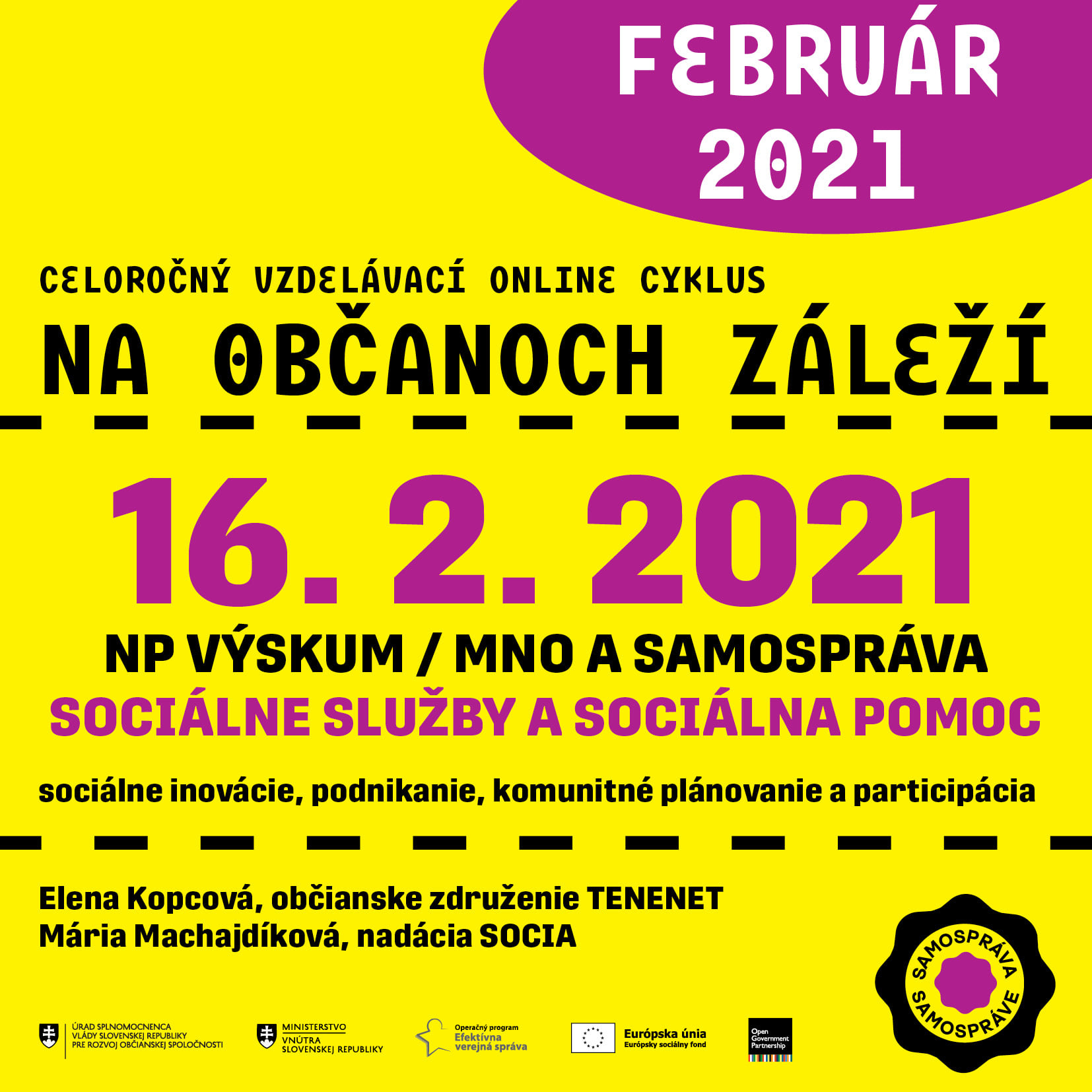 Pozvánka 16.2.2021