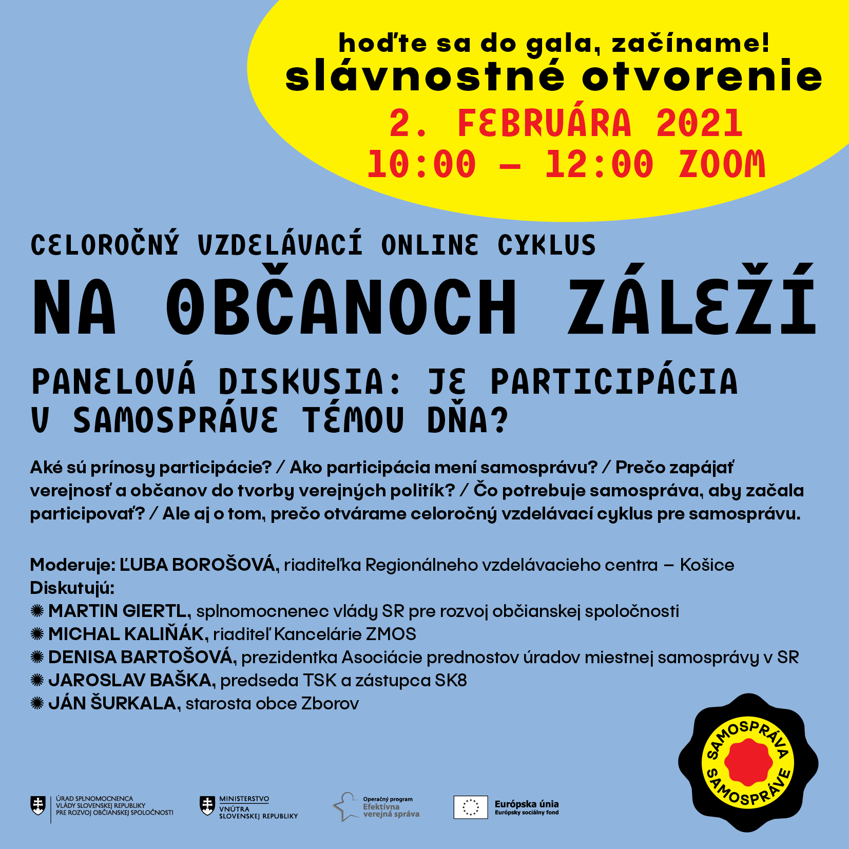 otváracia diskusia