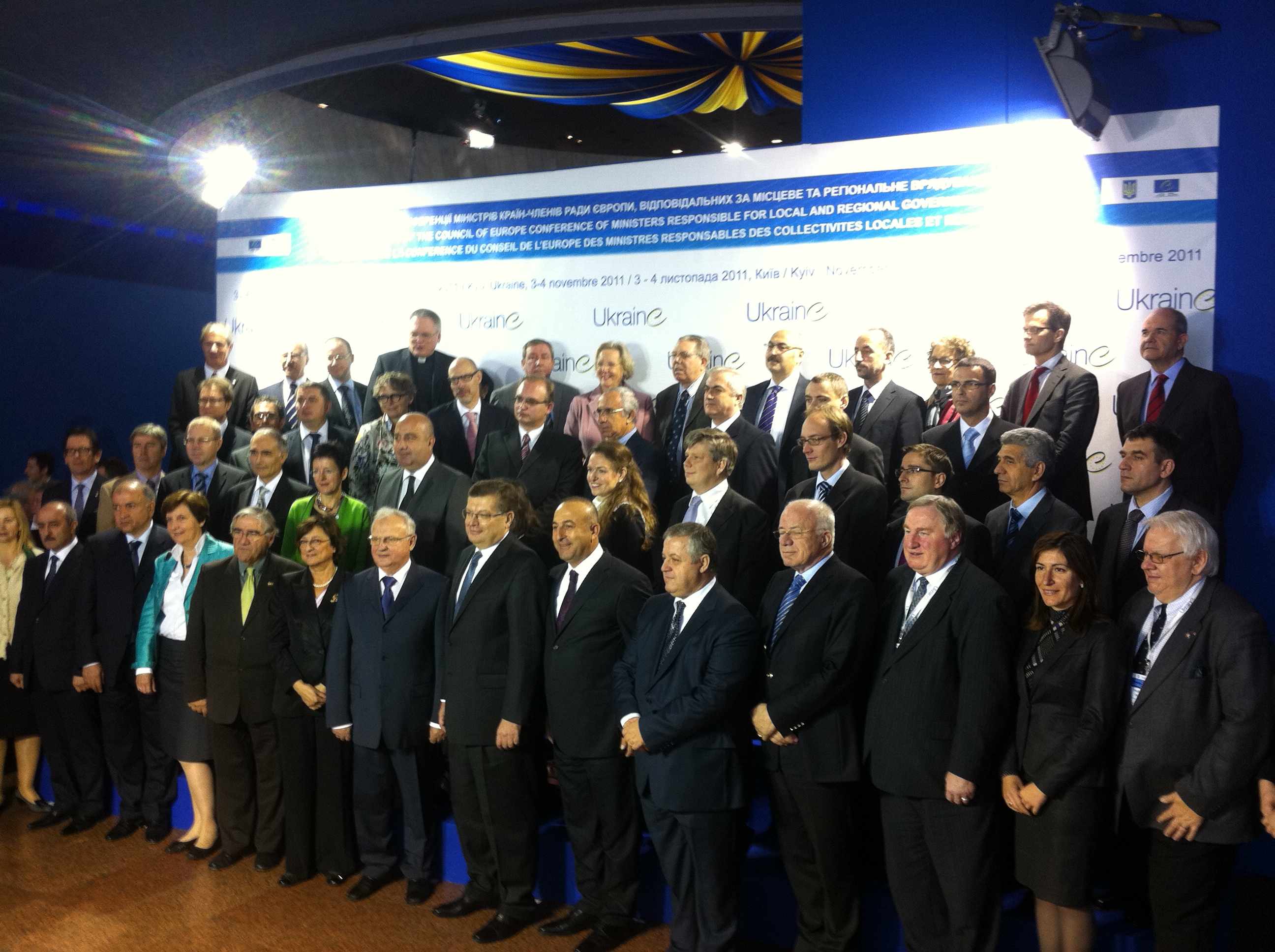 Účastníci ministerskej konferencie v Kyjeve