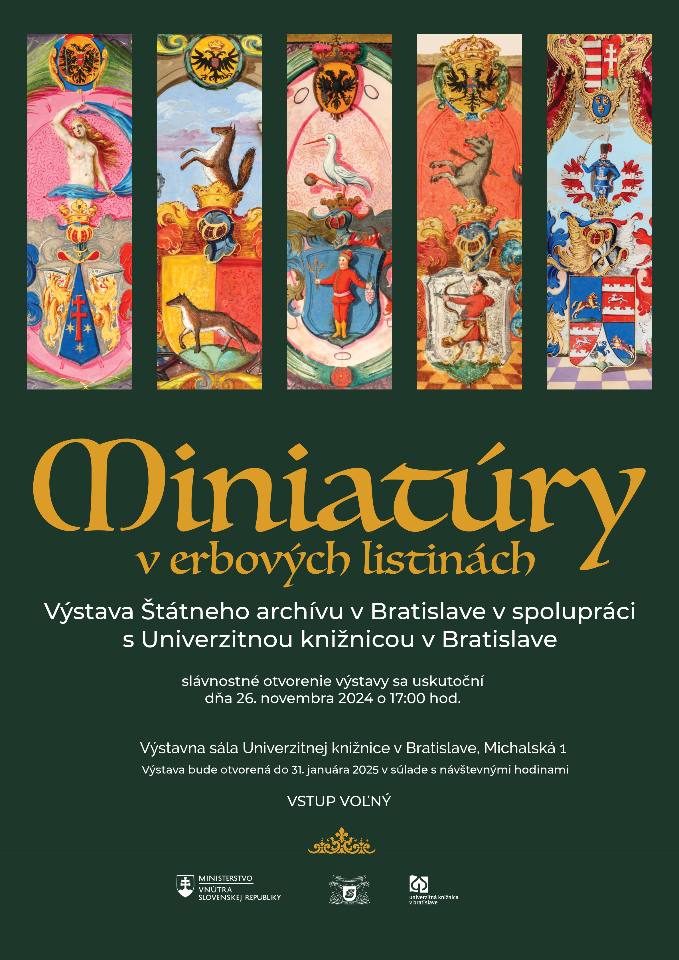Miniatúry v erbových listinách