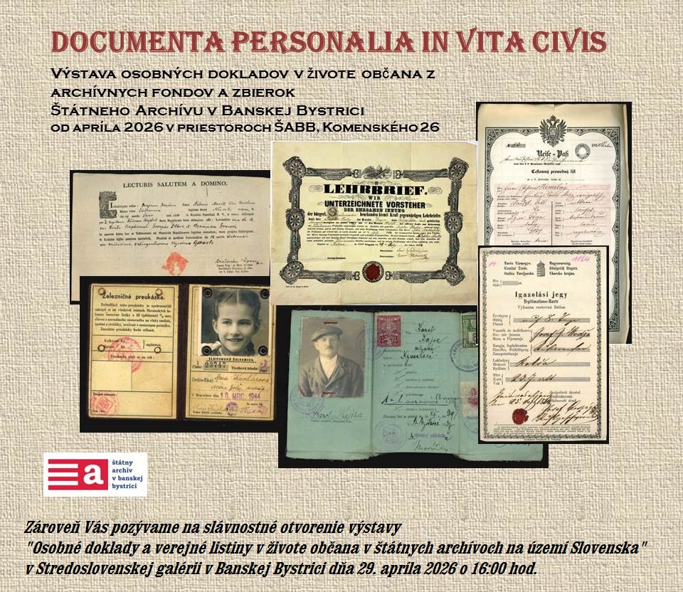 Vystava osobnych dokladov